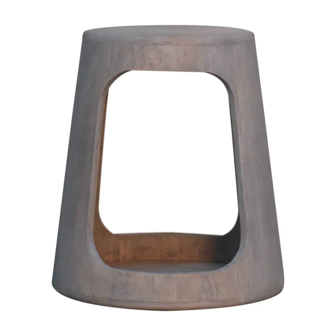 Open Side Table - Gray Ash by HouseOfZazla