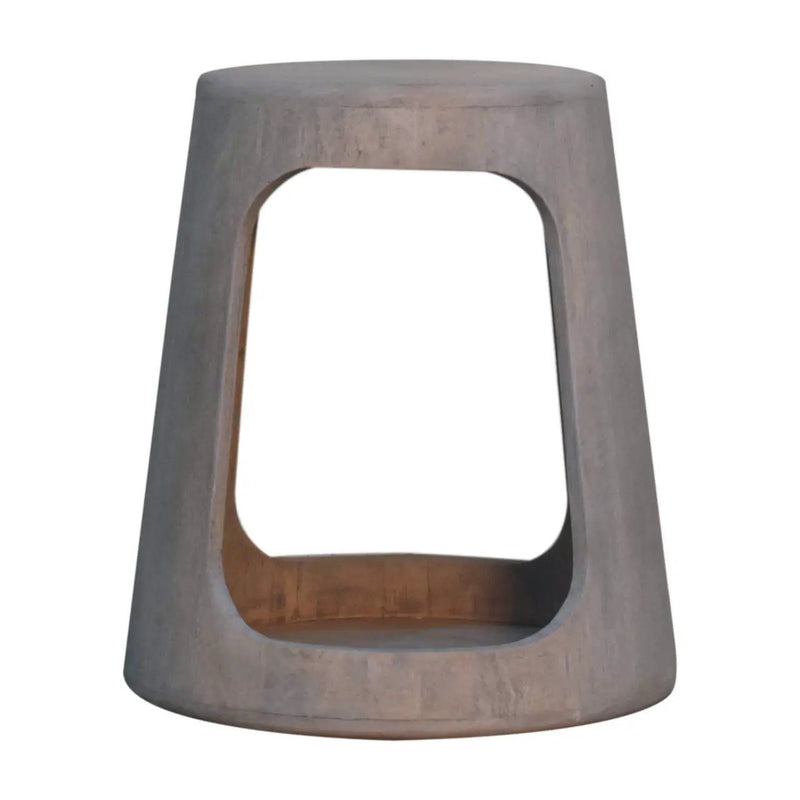 Open Side Table - Gray Ash by HouseOfZazla