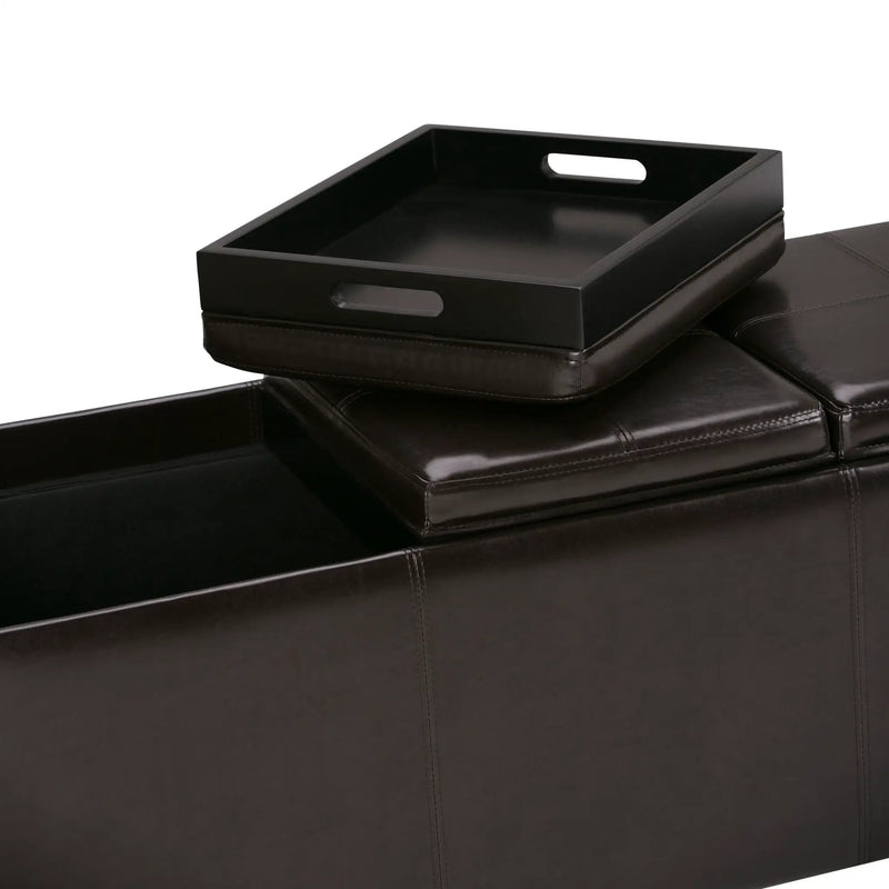 Avalon - Multi Functional Storage Ottoman by Unique Piece Furniture