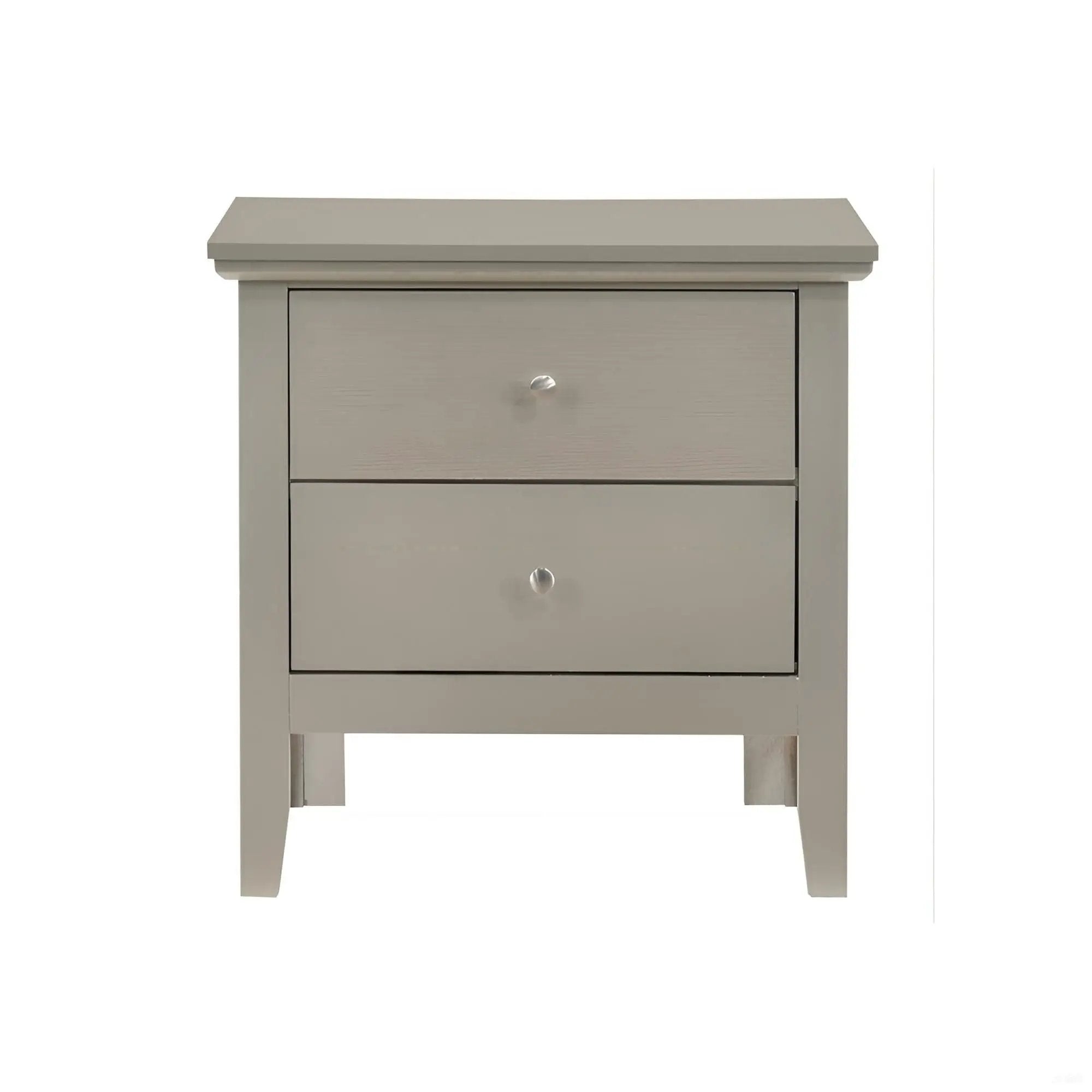 English Dovetailed Drawers Nightstand by Unique Piece Furniture
