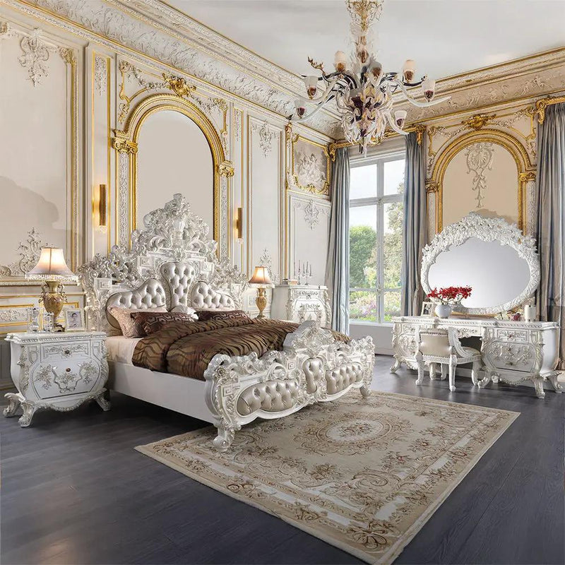 Vanaheim - 58" Mirror - Antique White by Unique Piece Furniture