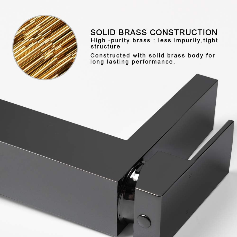 Single Handle Bathroom Faucet, Matte by HouseOfZazla