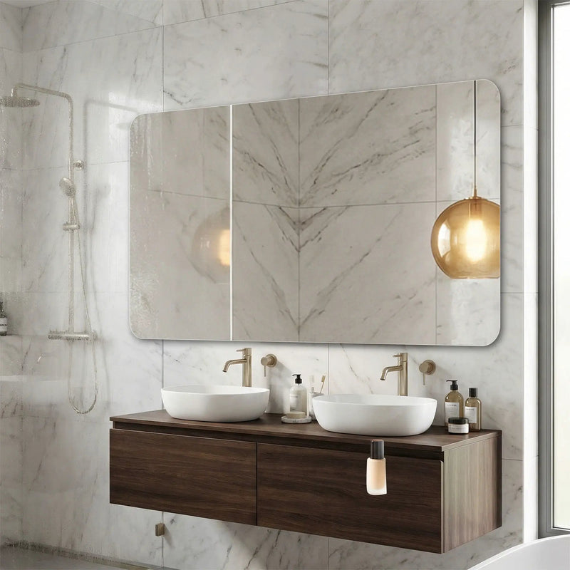 Bathroom Vanity Mirror, Wall-Mounted Mirror For Bathroom Anti-Fog, Waterproof by Unique Piece Furniture