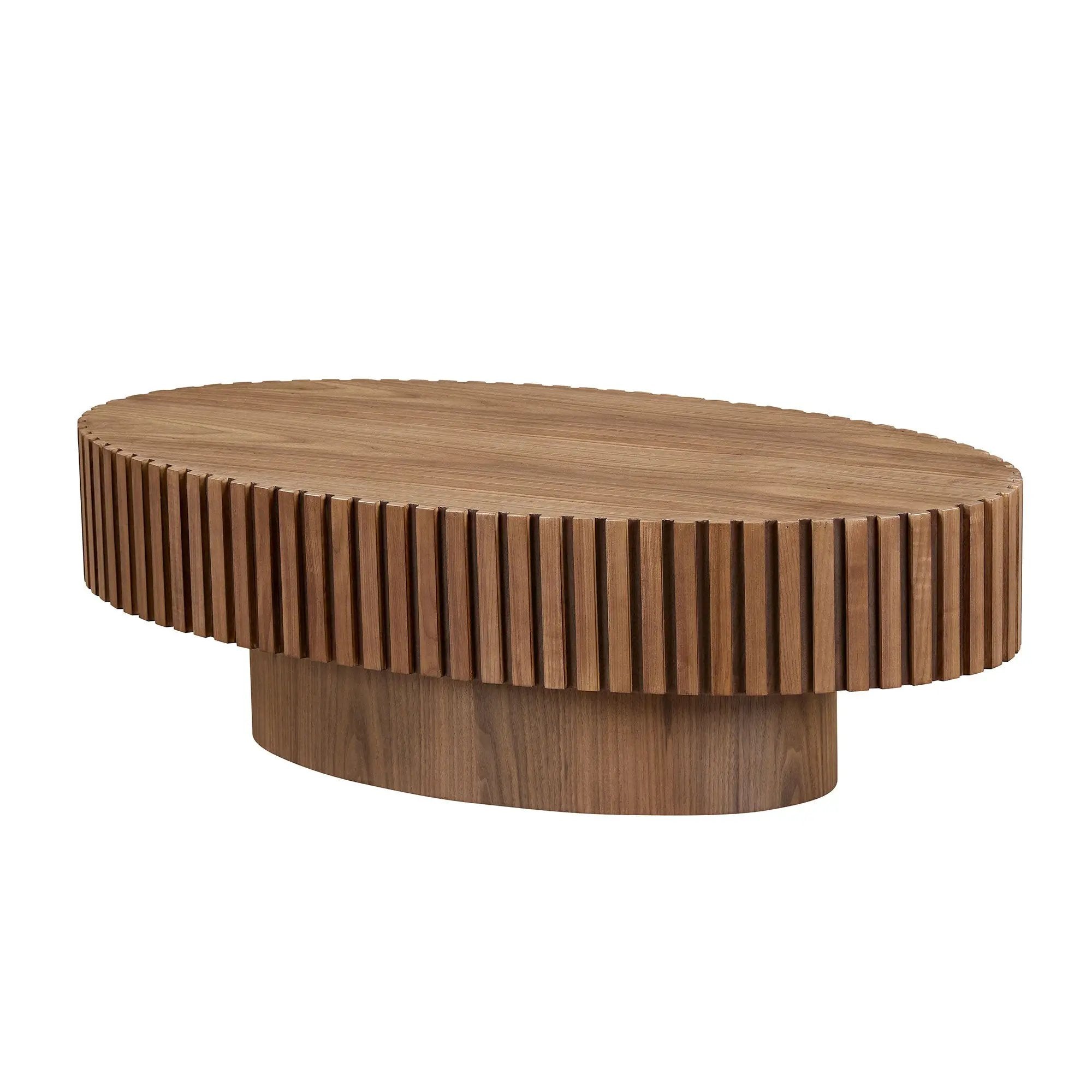 Modern Handcraft Drum Coffee Table by HouseOfZazla