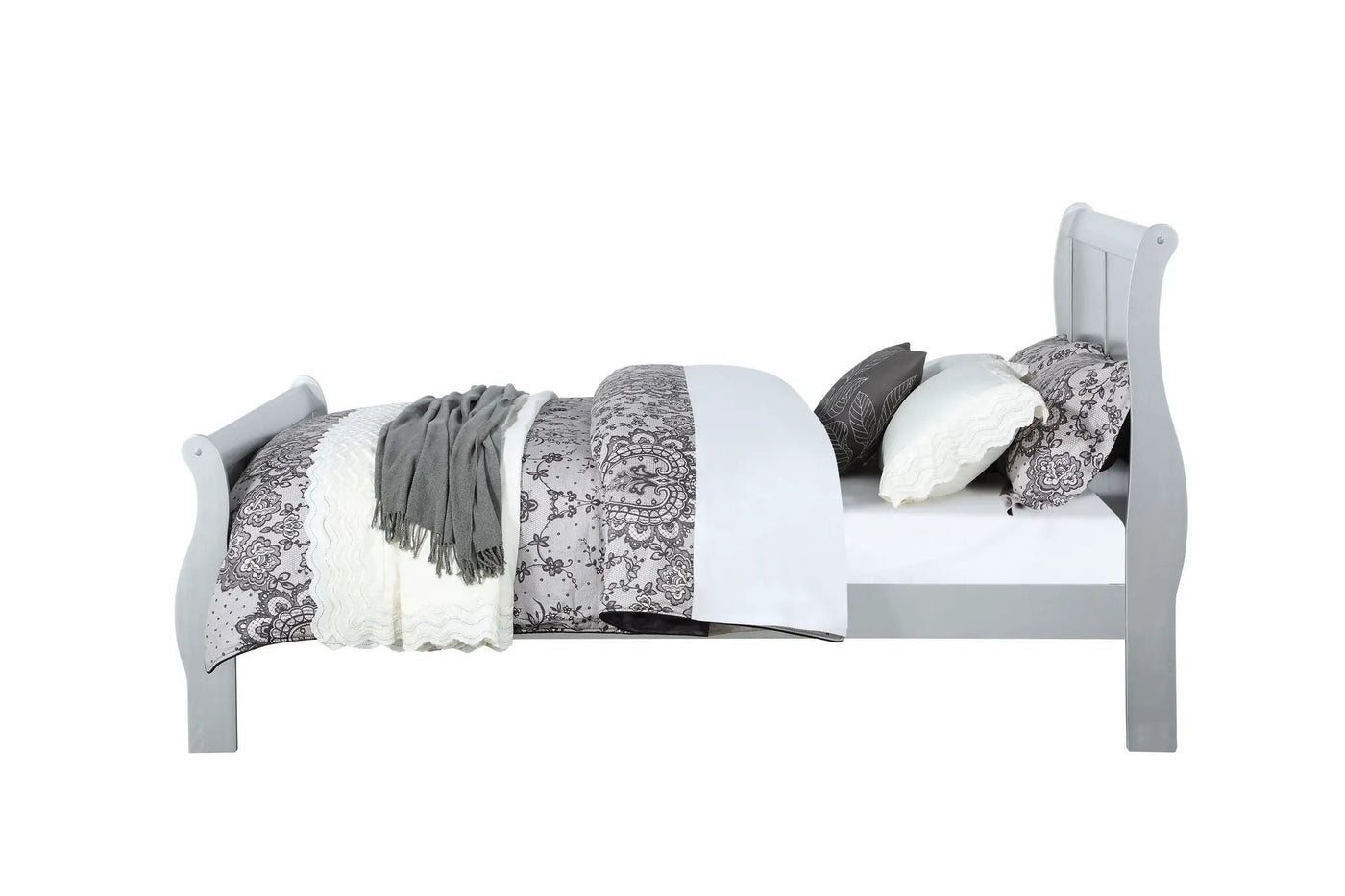 Louis Philippe Sleigh Bedroom Set by HouseOfZazla
