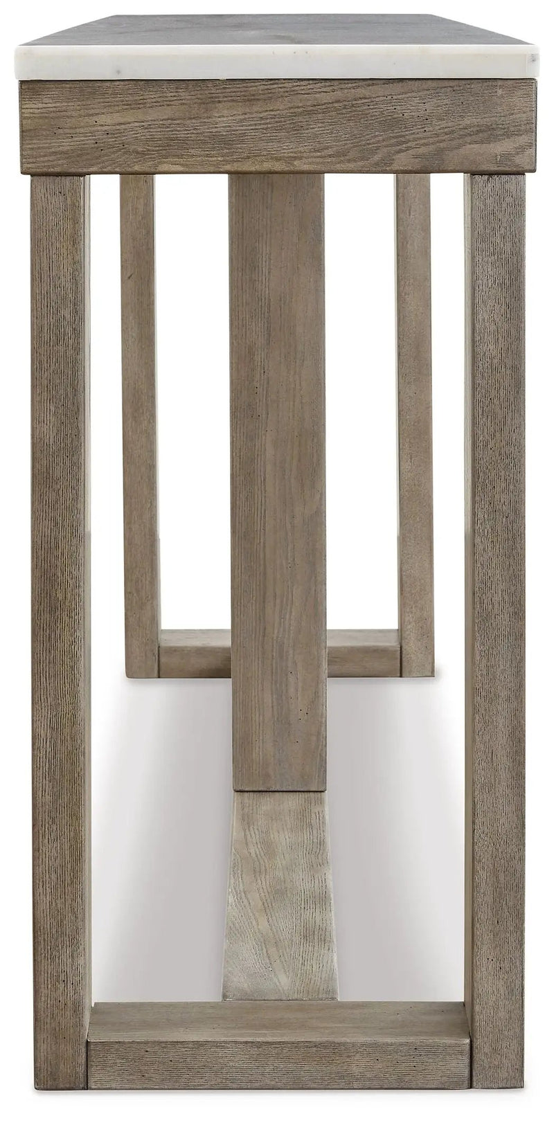 Loyaska - Sofa Table - Brown / Ivory by Unique Piece Furniture