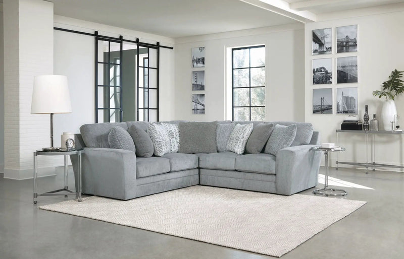 Glacier - Sectional With Included Accent Pillows by Unique Piece Furniture
