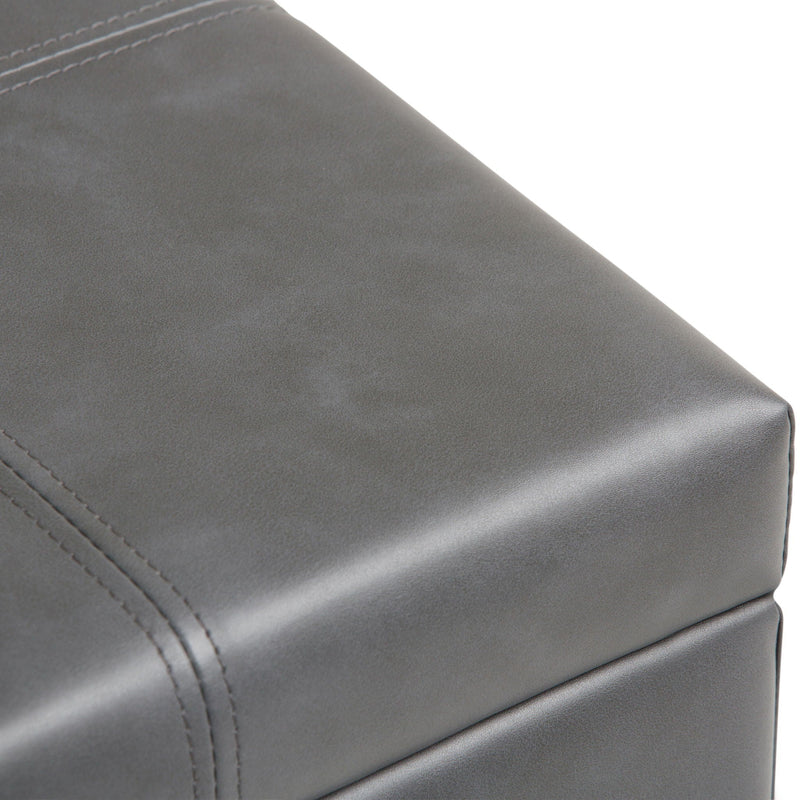 Dover - Upholstered Storage Ottoman Bench by HouseOfZazla