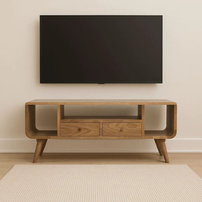 Soba - Multi Media Unit - Brown by Unique Piece Furniture