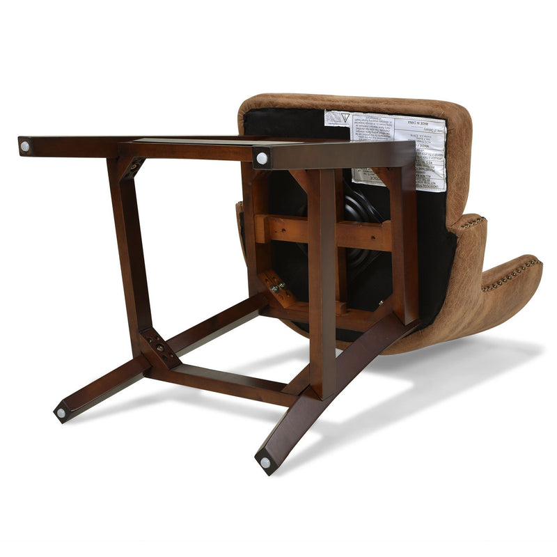 Holmes - Tufted High Back 360 Swivel Counter Height Barstool by HouseOfZazla