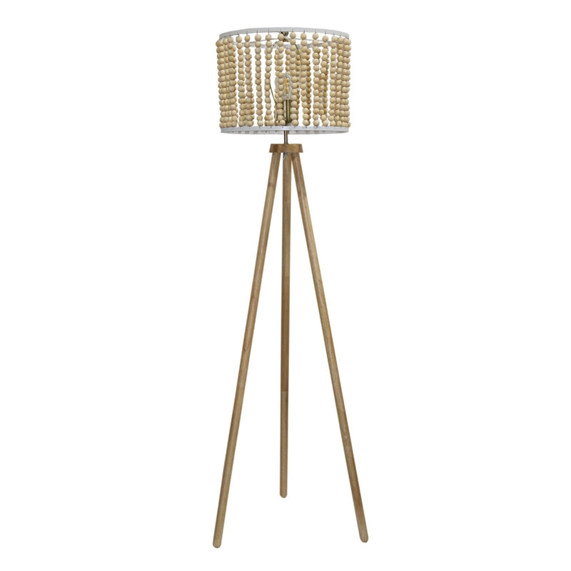 Brillo - 3 Legged Floor Lamp - Brown by HouseOfZazla
