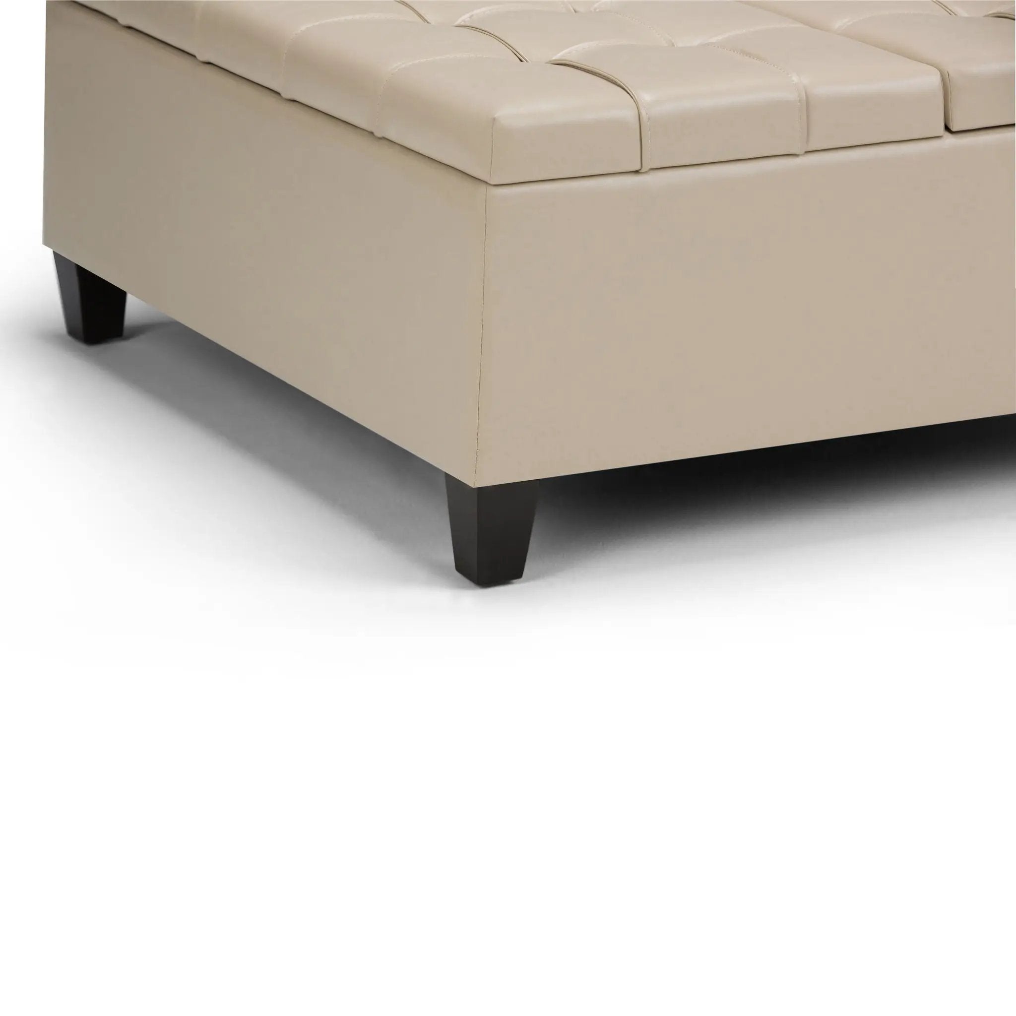 Harrison - Upholstered Coffee Table Storage Ottoman by HouseOfZazla