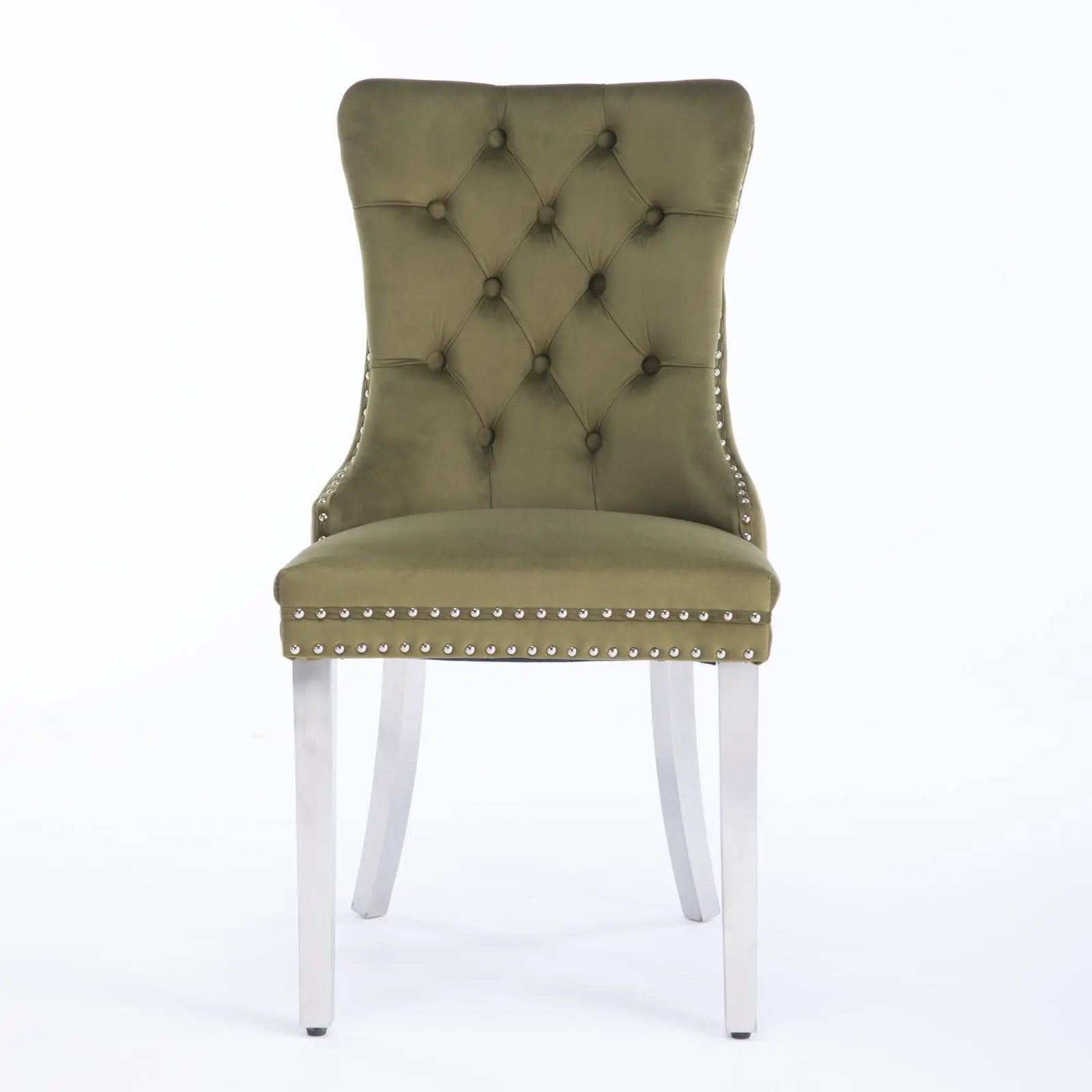 Nikki - Contemporary Upholstered Dining Chair (Set of 2) by HouseOfZazla