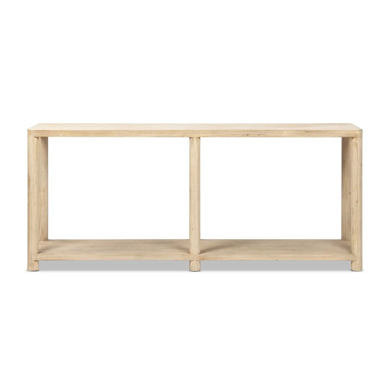 Milo - Console Table With Lower Shelf - Natural by HouseOfZazla