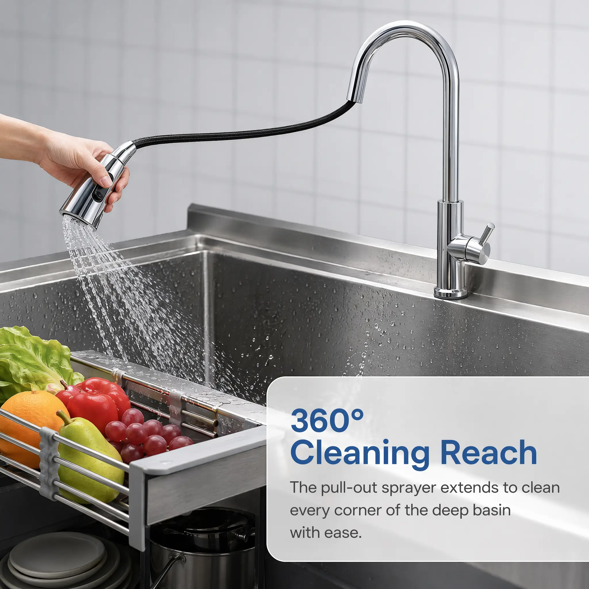 Stainless Steel Utility Sink, Freestanding Sink by HouseOfZazla