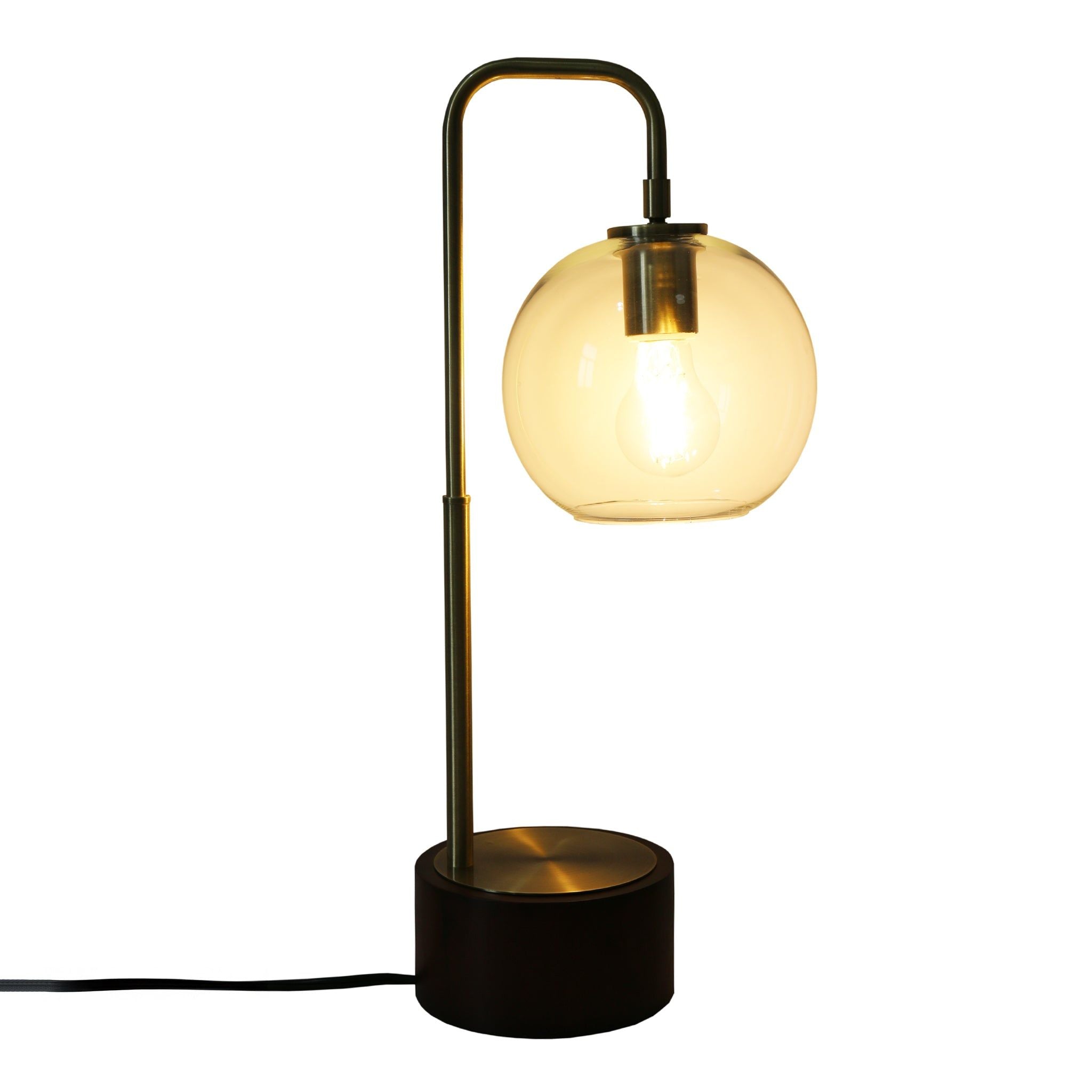 Luxeray - Globe Arched Table Lamp - Bronze by HouseOfZazla