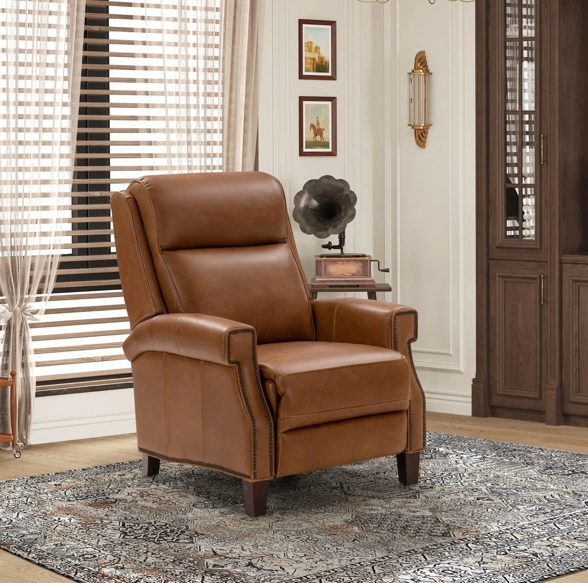 Byron - Power Recliner With Power Recline, Power Headrest, Power Lumbar by Unique Piece Furniture