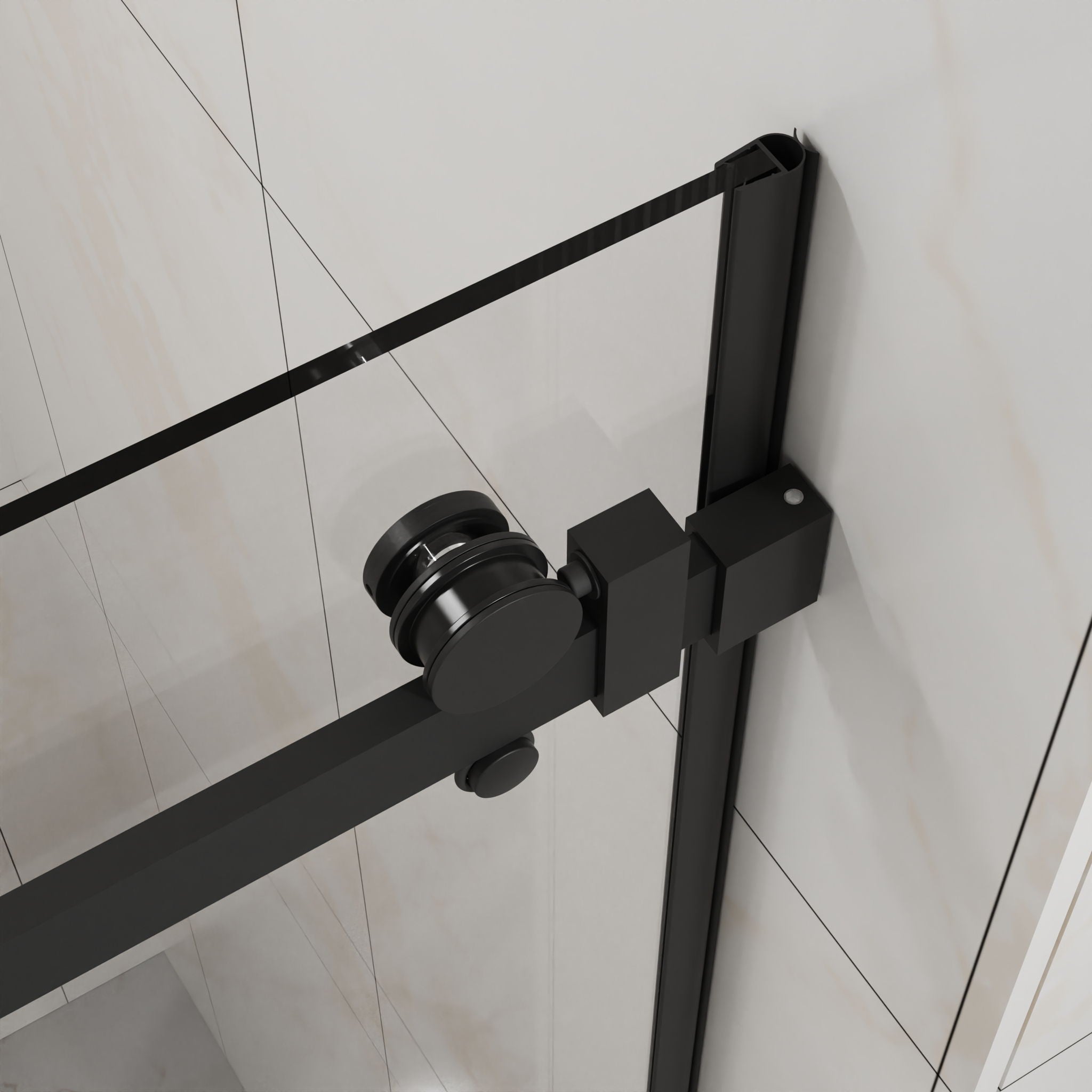 Frameless Tub Sliding Shower Door With Easy Clean Coating by HouseOfZazla