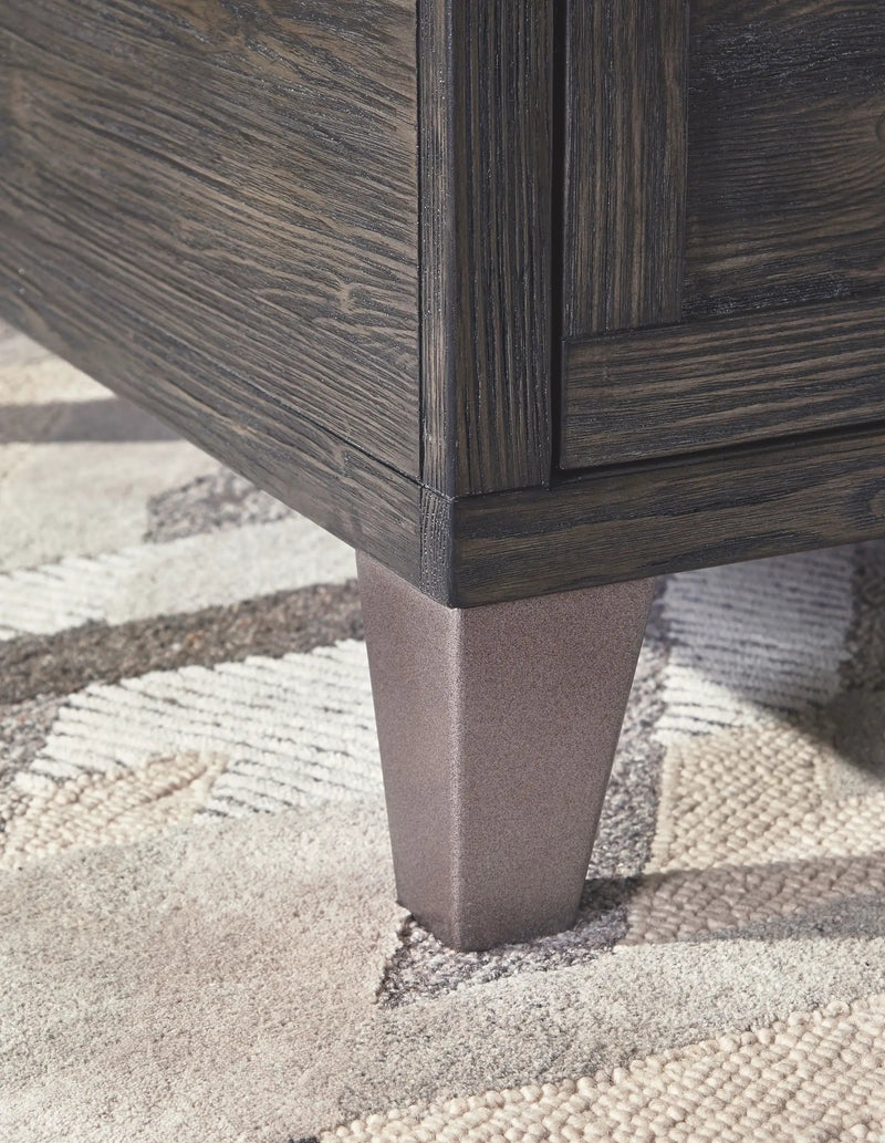 Todoe - Lift Top Cocktail Table - Dark Gray by Unique Piece Furniture