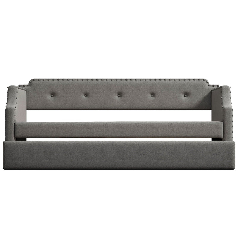 Upholstered Daybed With Trundle by HouseOfZazla