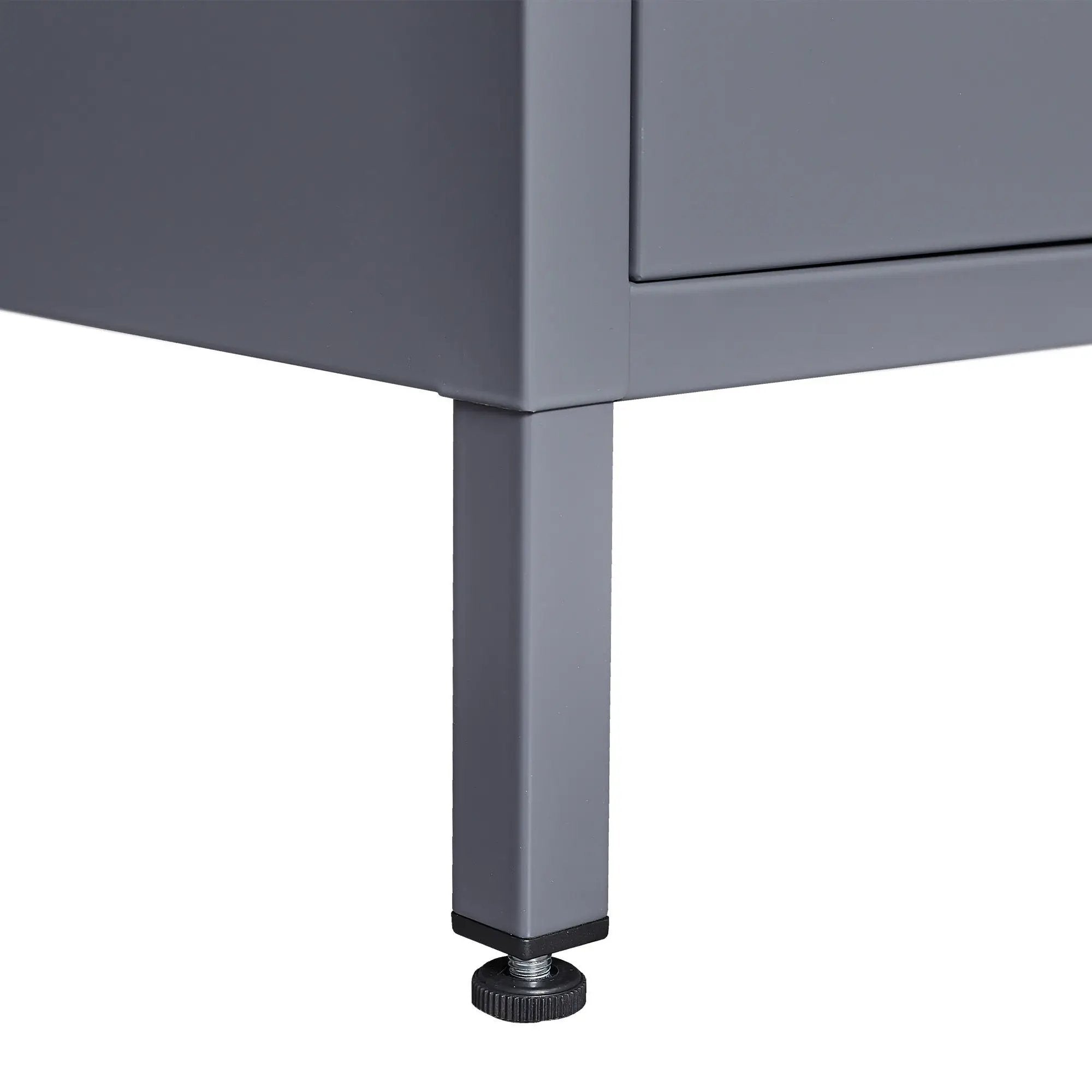 9 Door Lockers With Lock For Storage In Office, School, Gym, And Bedroom - Gray by HouseOfZazla