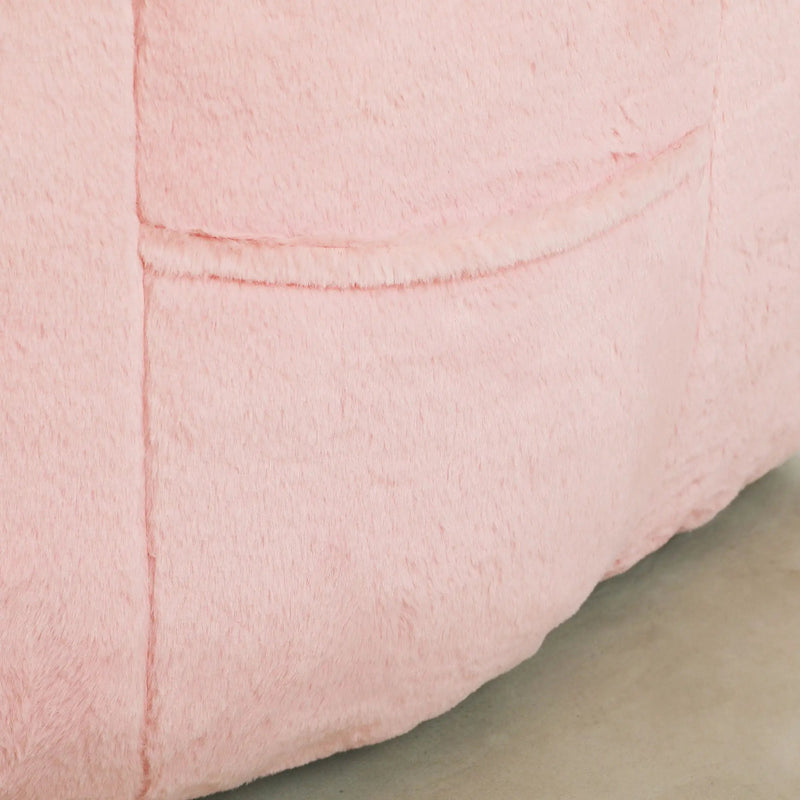 Beanbag Chair, Beanbag Sofa Chair With Armrests Stuffed High Density Foam by HouseOfZazla