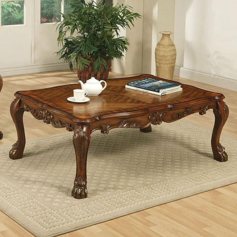 Dresden - 20" Coffee Table - Cherry Oak by Unique Piece Furniture