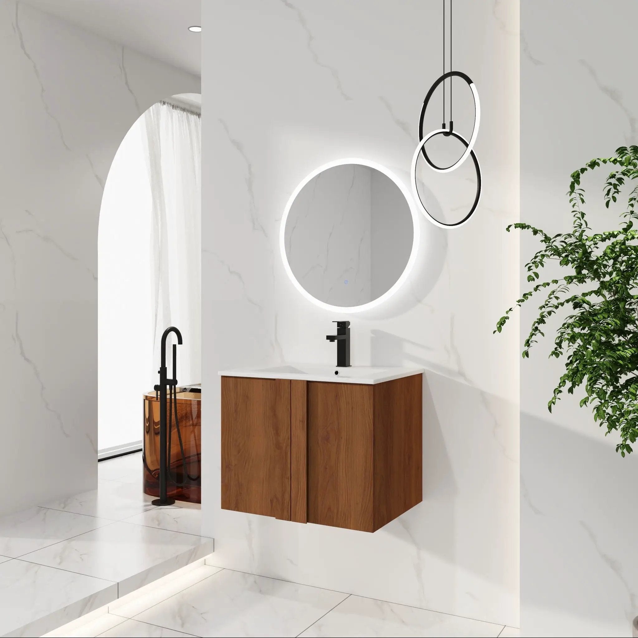 Floating Bathroom Vanity With Sink Combo by Unique Piece Furniture
