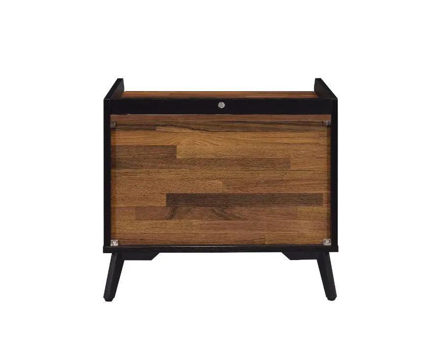 Jiranty - Accent Table - Walnut & Black by Unique Piece Furniture
