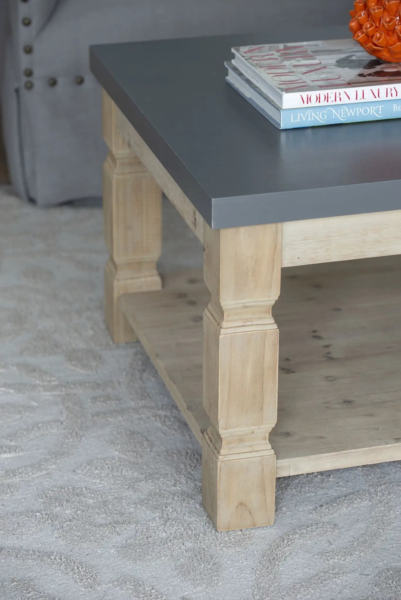 Rustic And Modern Console Table by Unique Piece Furniture