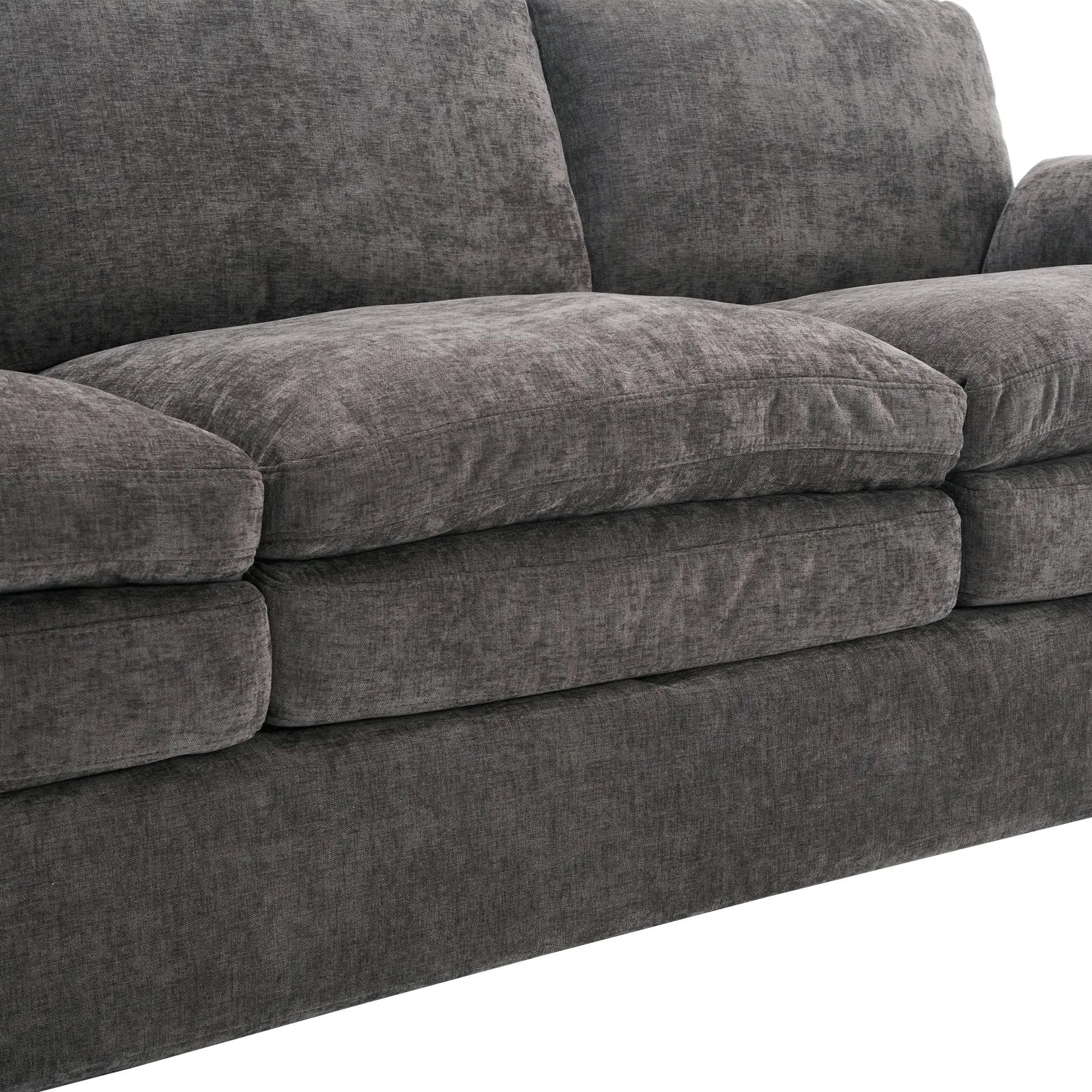 Cozy Upholstered 3 Seater Sofa Cushion For Living Room by HouseOfZazla