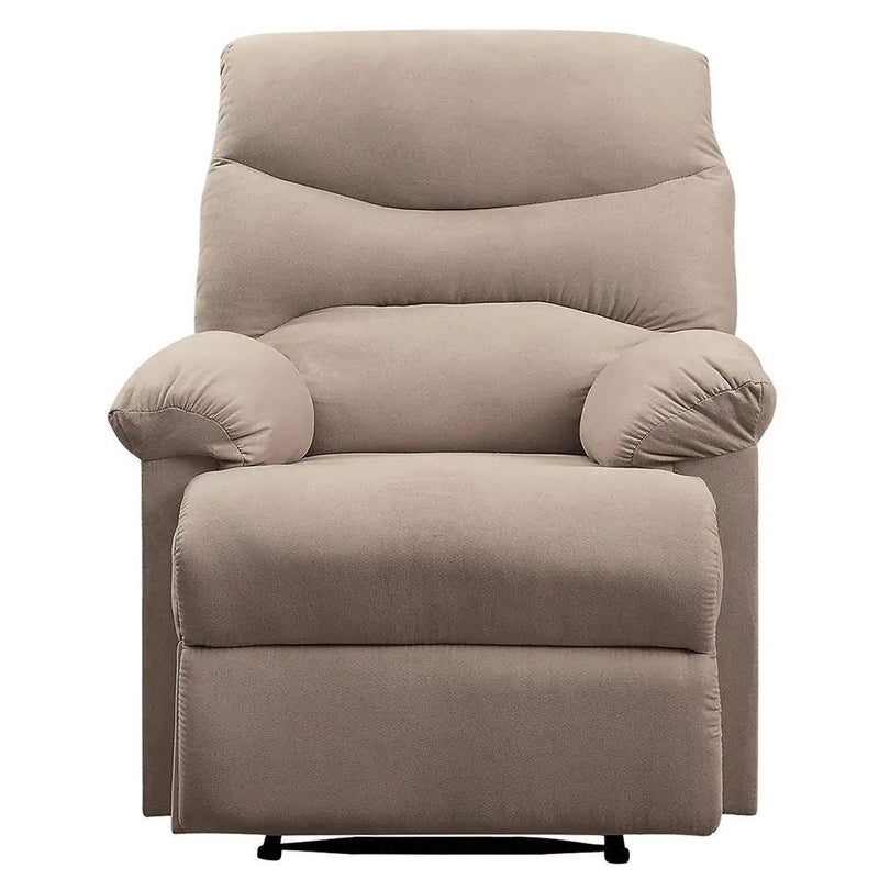 Arcadia - Motion Recliner - Beige Woven Fabric by Unique Piece Furniture