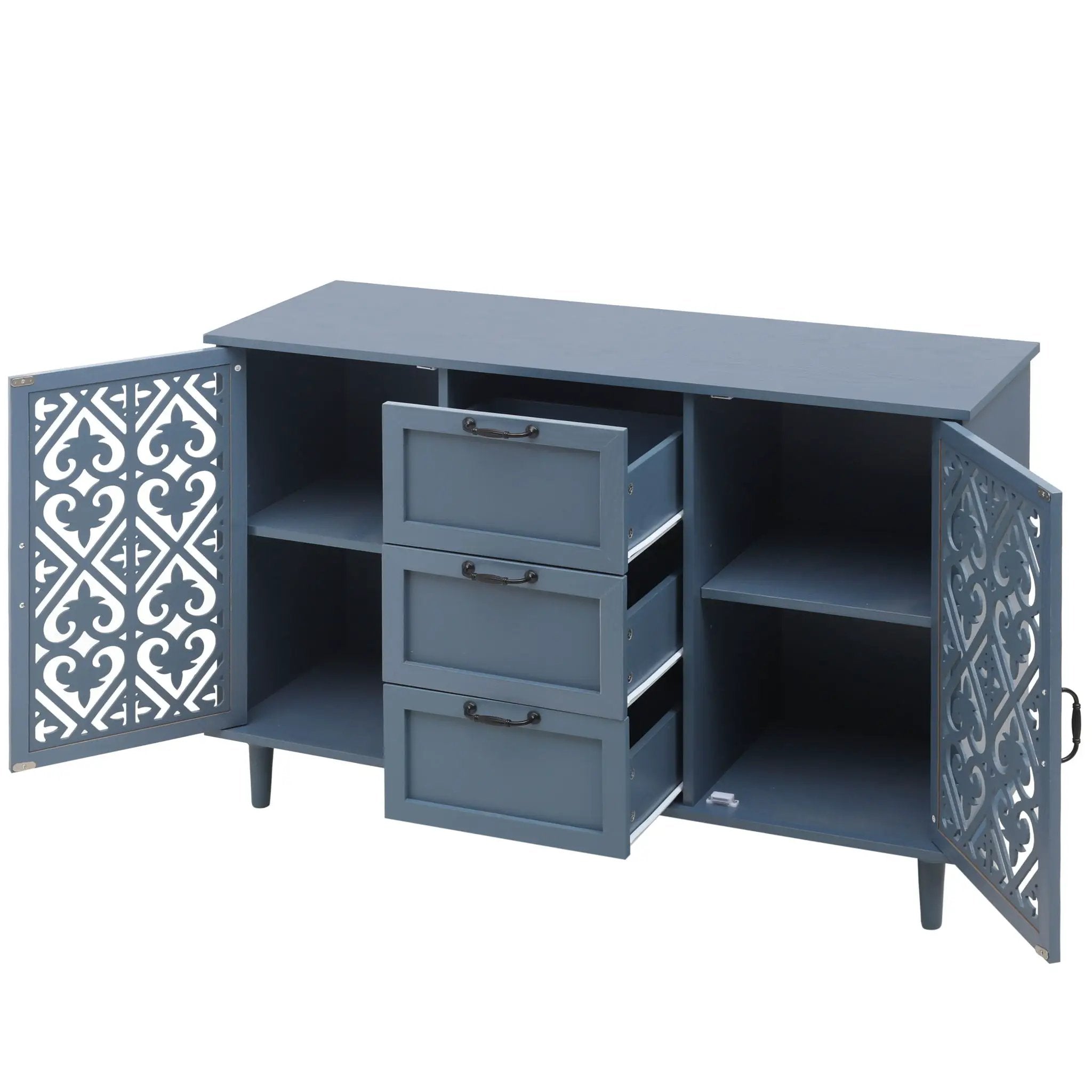 2 Door 3 Drawer Cabinet