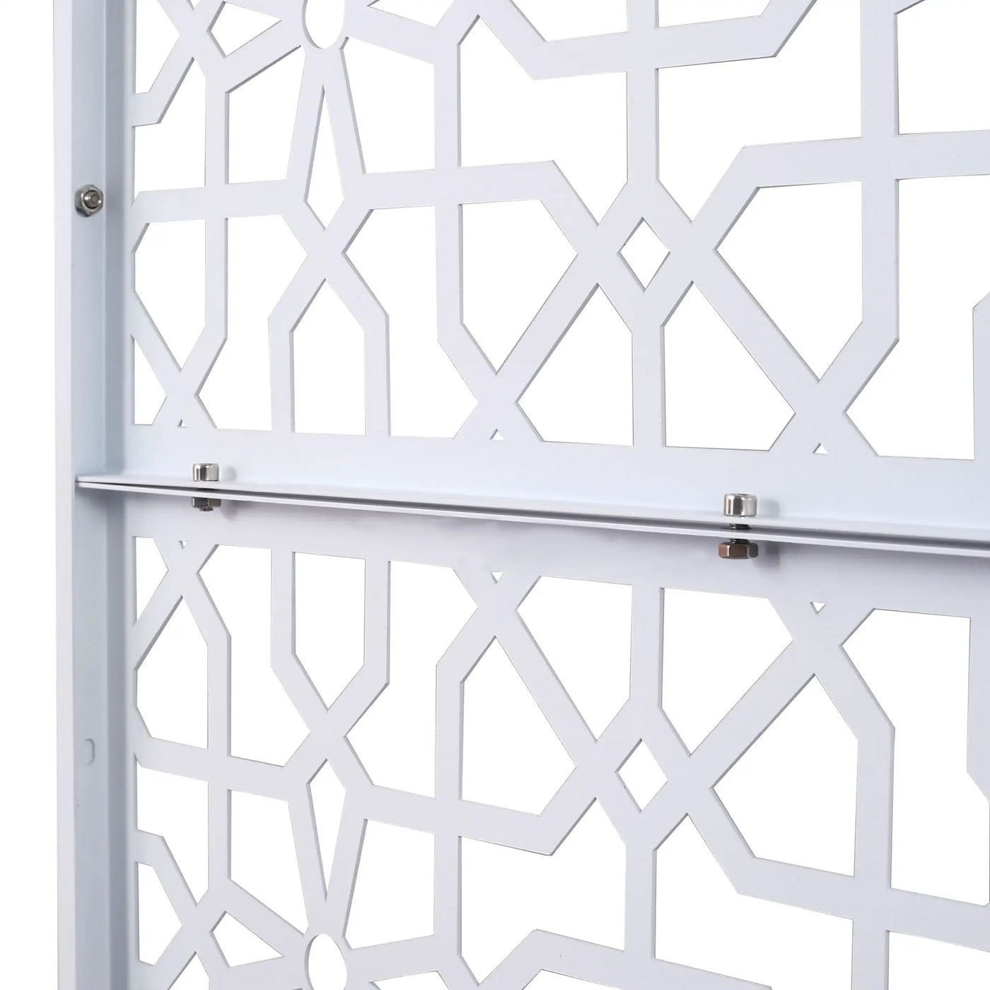 Outdoor & Indoor Metal Freestanding Decorative Privacy Screen by Unique Piece Furniture