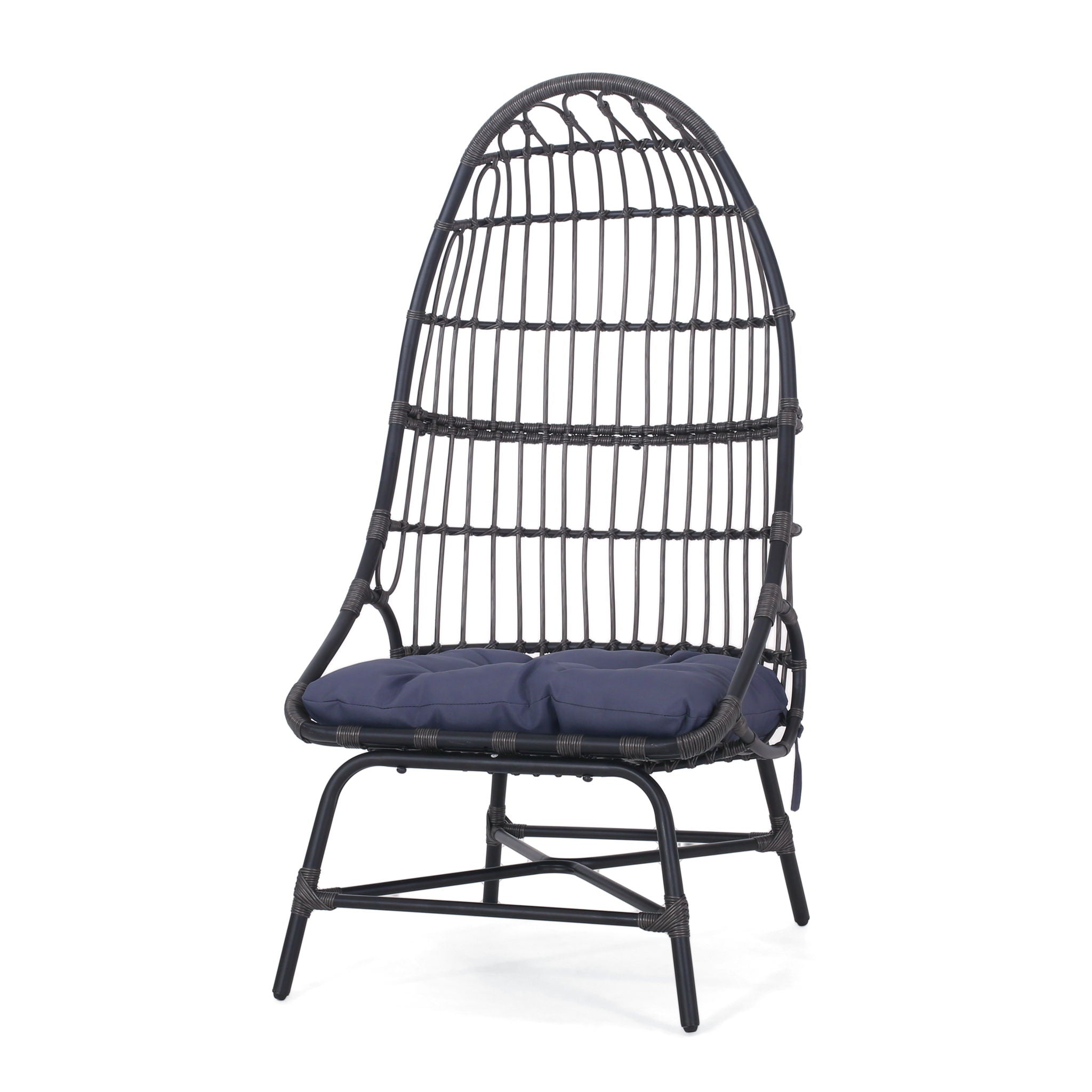 Elon Cocoon Chair - Gray by HouseOfZazla