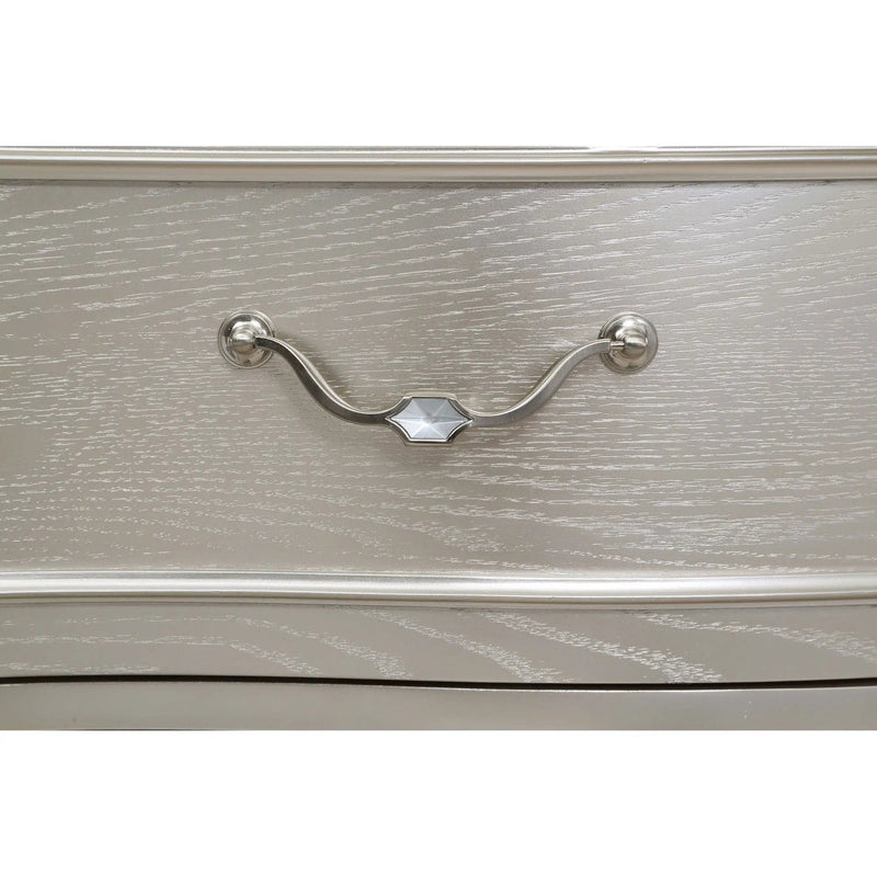 Katerina - 5 Drawer Chest With Hidden Drawer - Oak