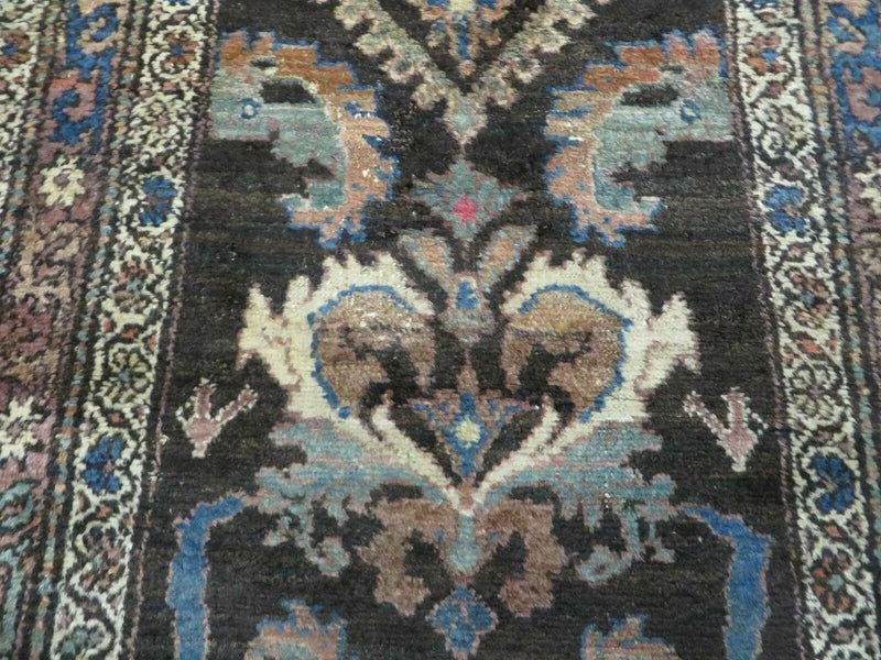 3' X 6' Antique Handmade India Floral Oriental Wool Rug Veg Dyes Nice by Jewel Rugs