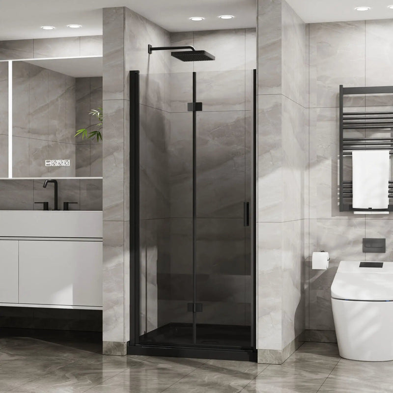 Goodyo - Frameless Glass Shower Door Bifold by HouseOfZazla