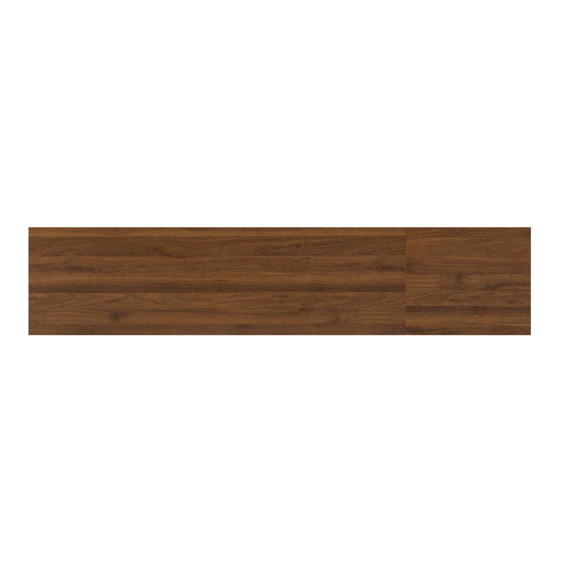 TV Stand, Media Console With Adjustable Shelves - Walnut by HouseOfZazla