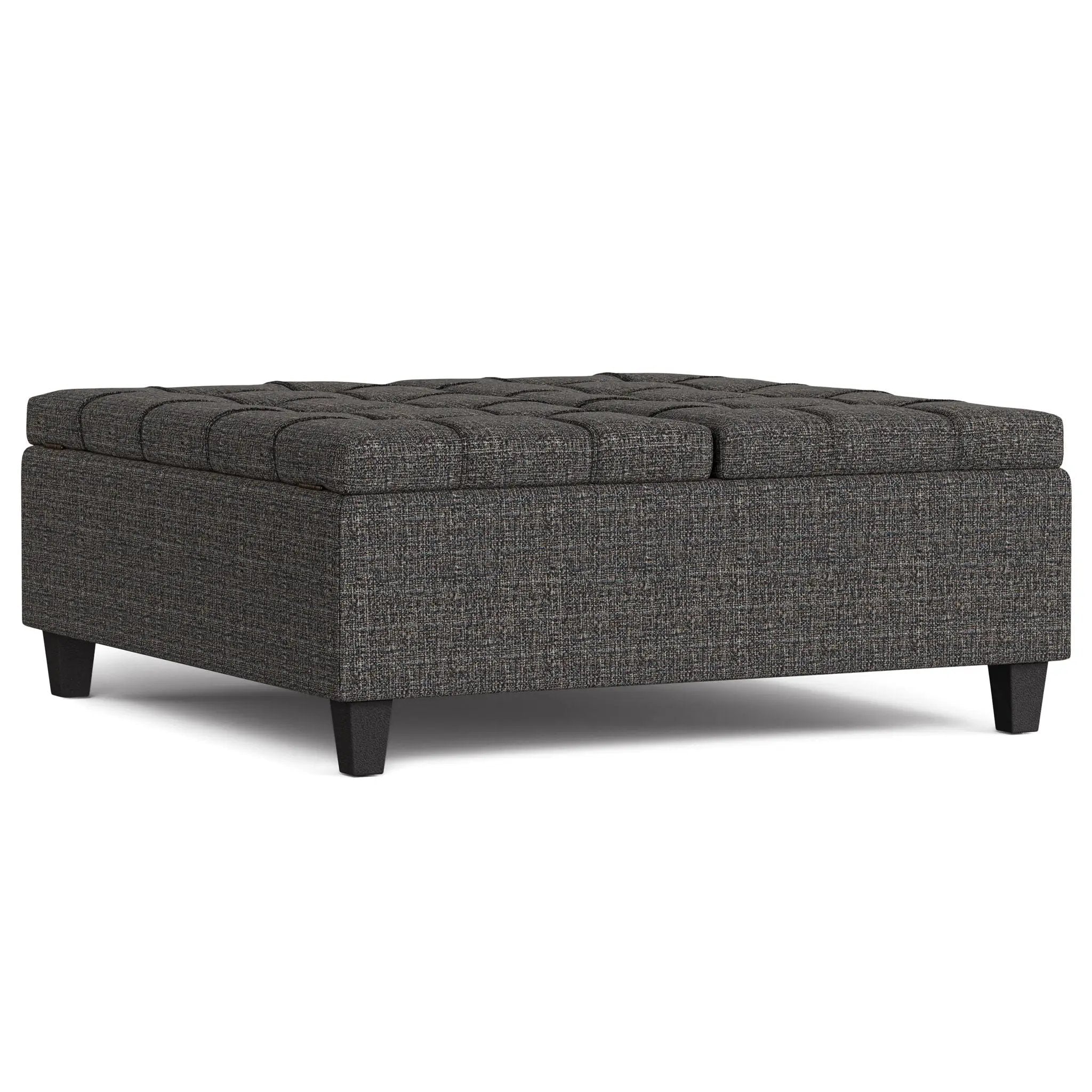 Harrison - Upholstered Coffee Table Storage Ottoman by Unique Piece Furniture