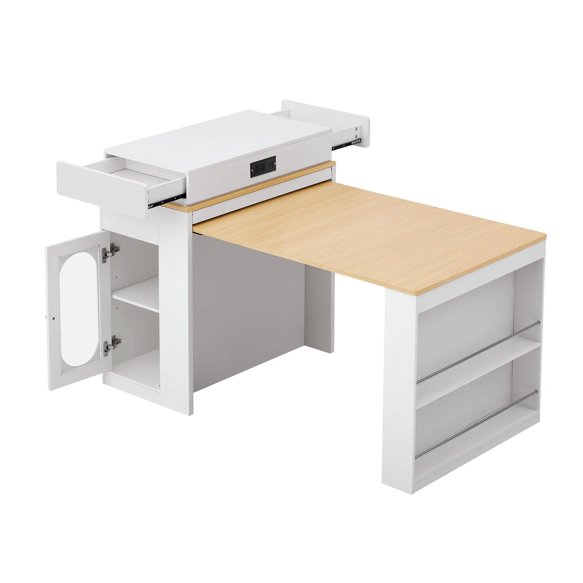 Extendable Dining Table With Folding Top by Unique Piece Furniture