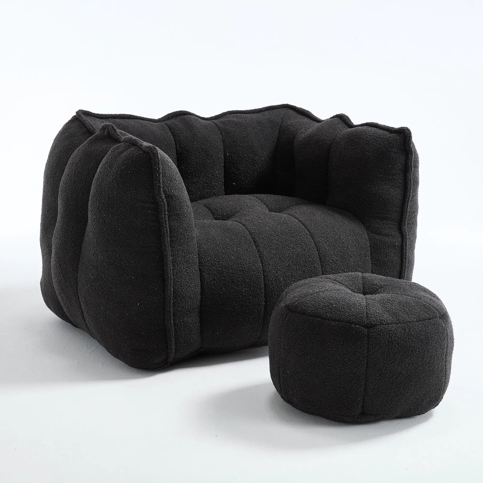 Soft Bean Bag Chair With High Resilient Foam by HouseOfZazla