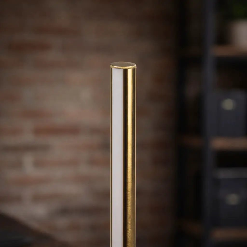 Dimond - LED Table Lamp With On / Off Switch Round Base - Black / Gold by HouseOfZazla