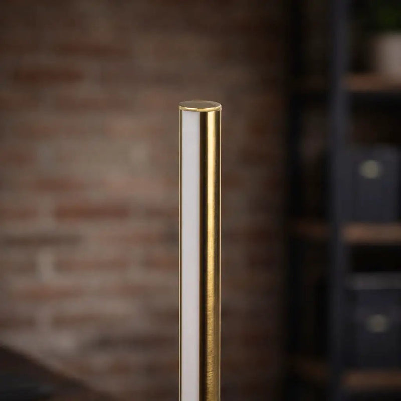 Dimond - LED Table Lamp With On / Off Switch Round Base - Black / Gold by HouseOfZazla
