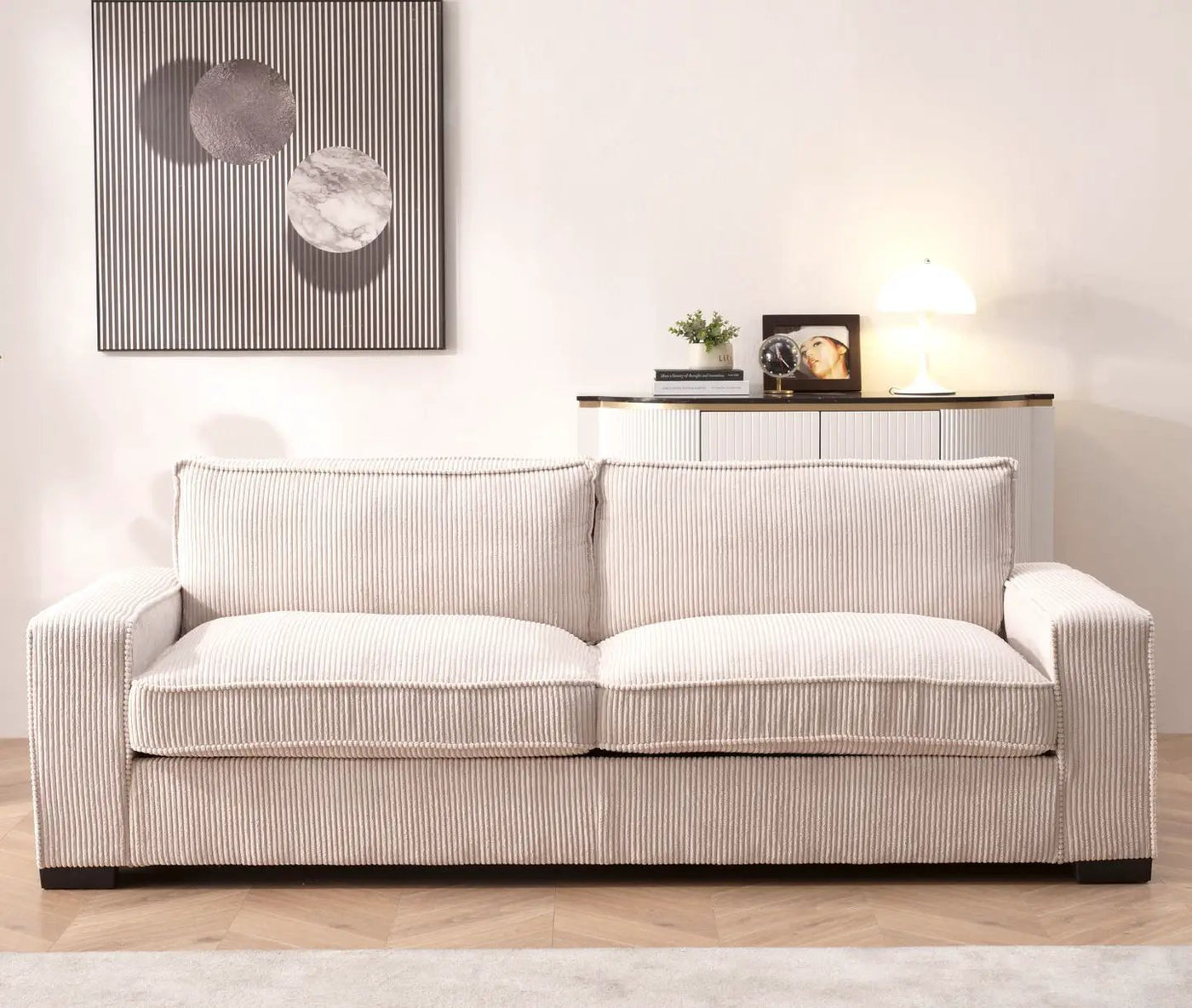 Luxe - Sofa With Sleek Design, Spacious And Comfortable 3 Seater Couch by Unique Piece Furniture