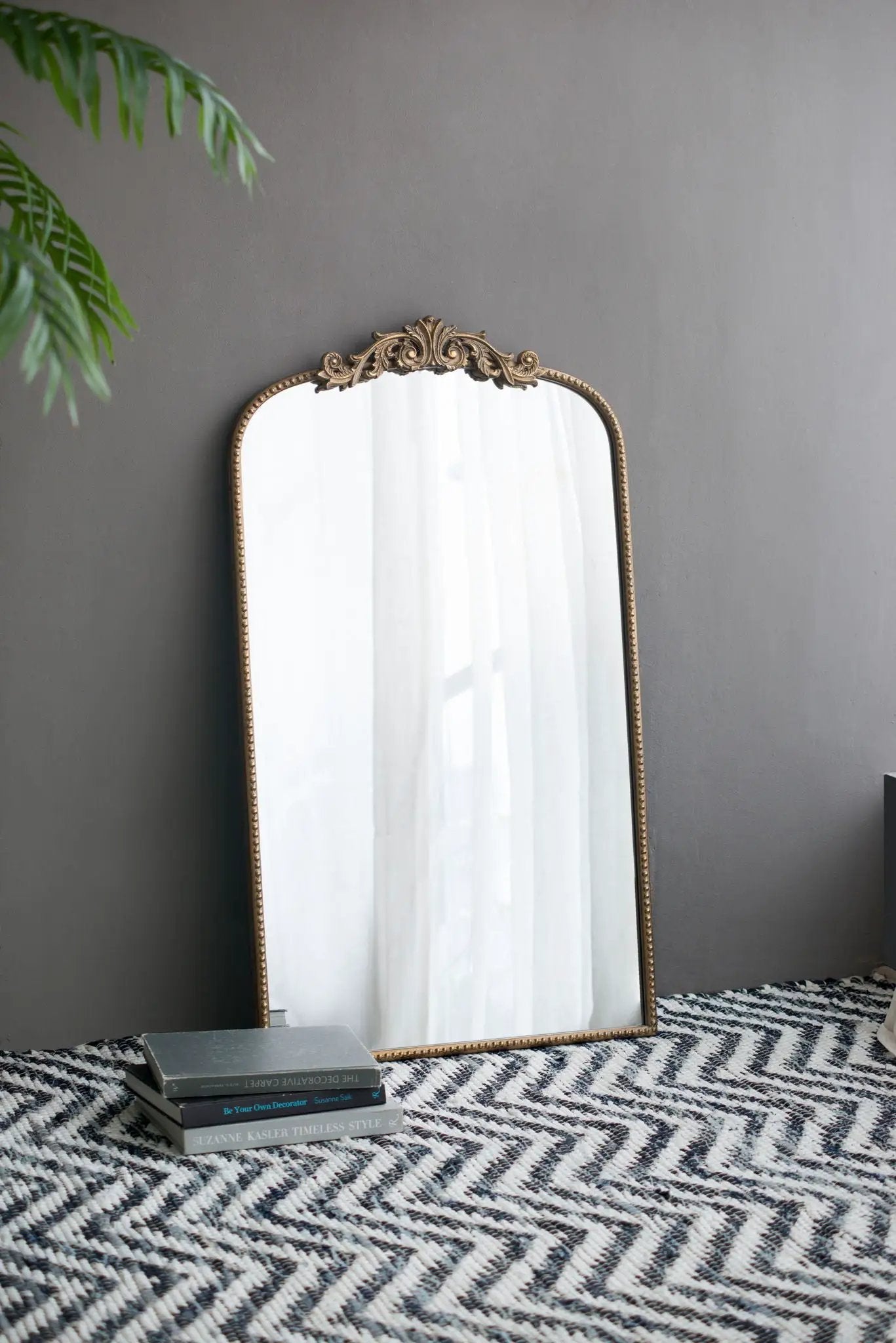 Arch Mirror, Baroque Inspired Wall Decor For Bathroom, Bedroom, Living Room by HouseOfZazla