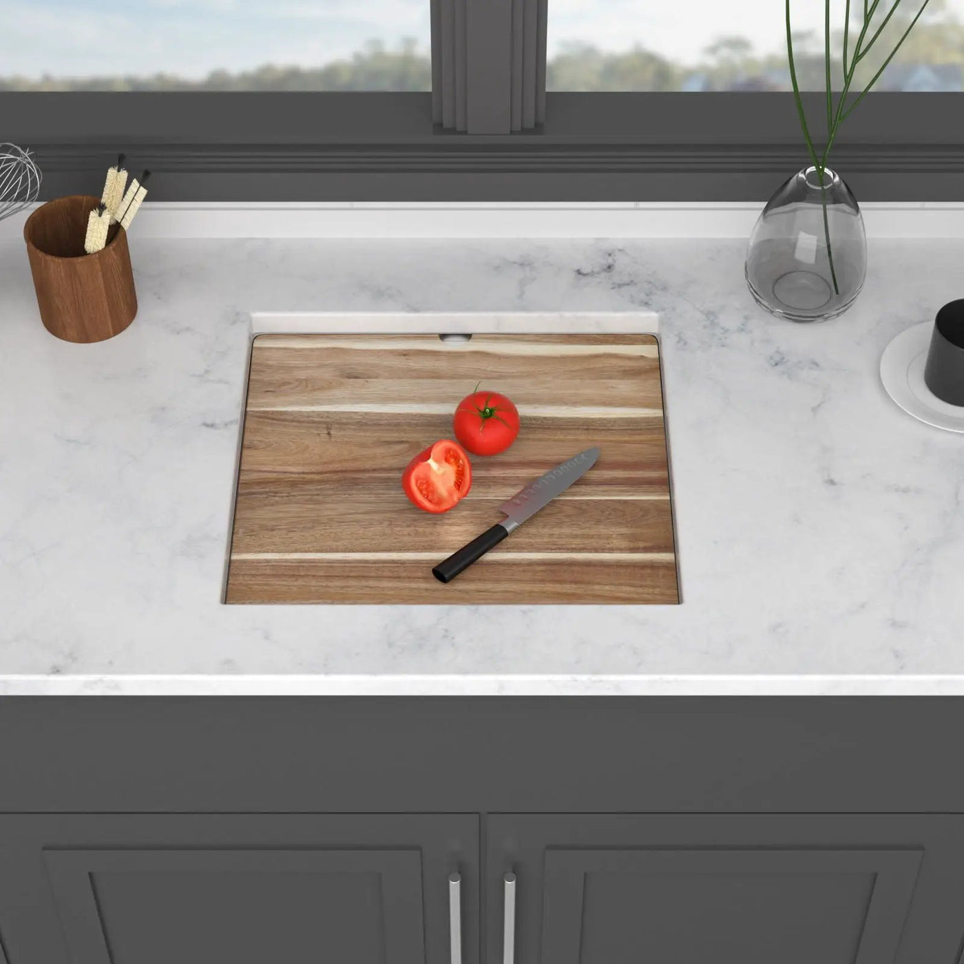 Undermount Bar Sink With Folding Faucet by HouseOfZazla
