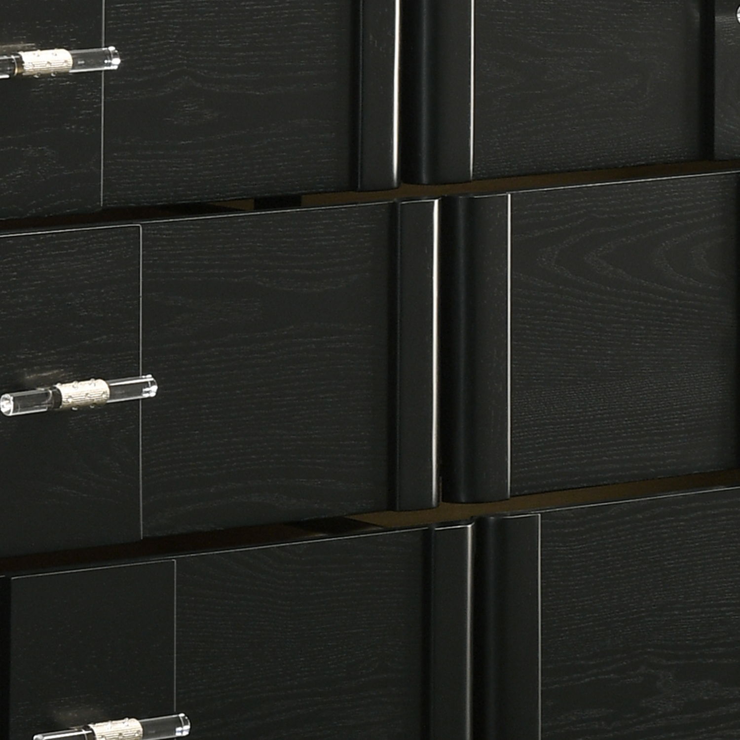 Opel - 6 Drawer Dresser - Black by HouseOfZazla