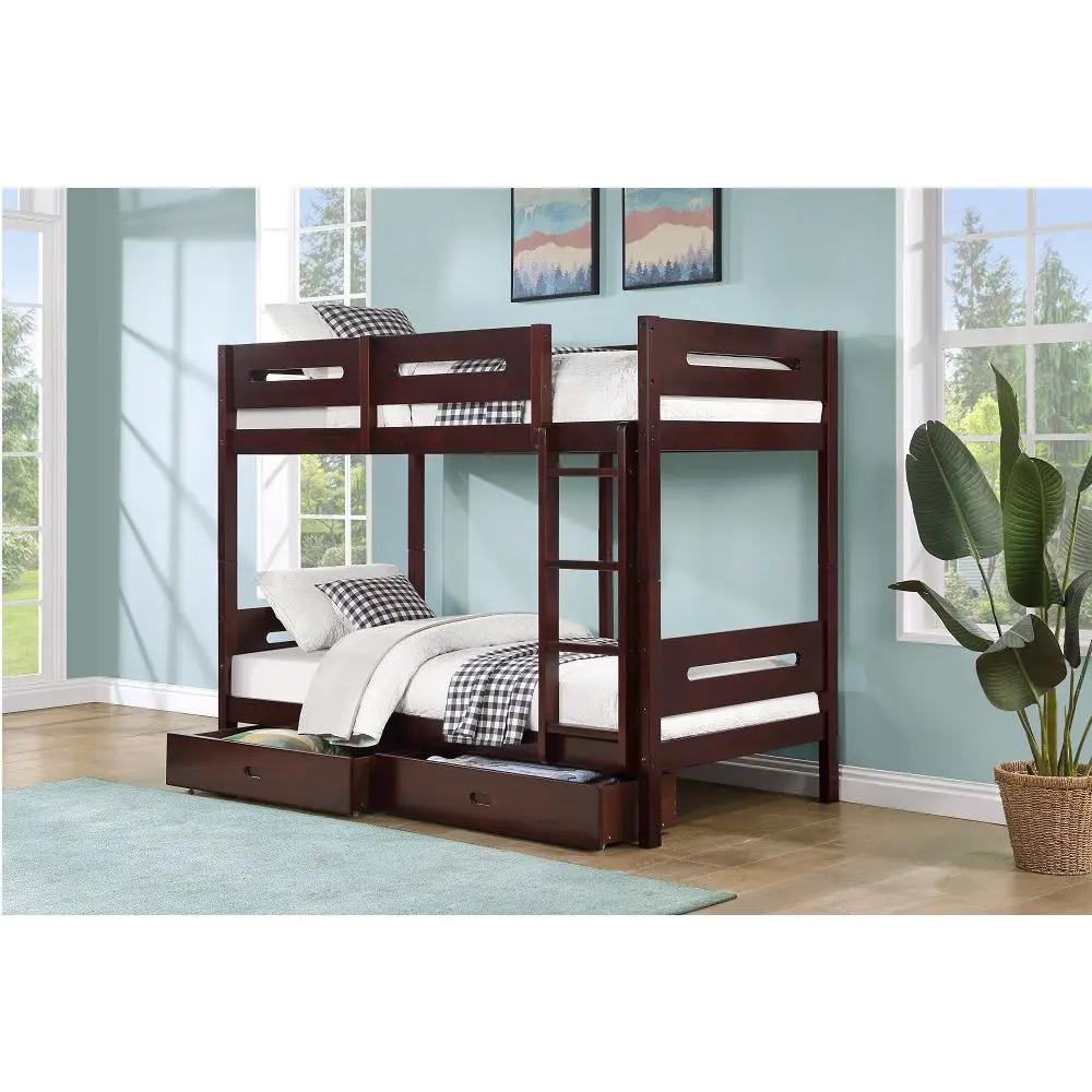 Nissa - Drawers (Set of 2) - Espresso by Unique Piece Furniture