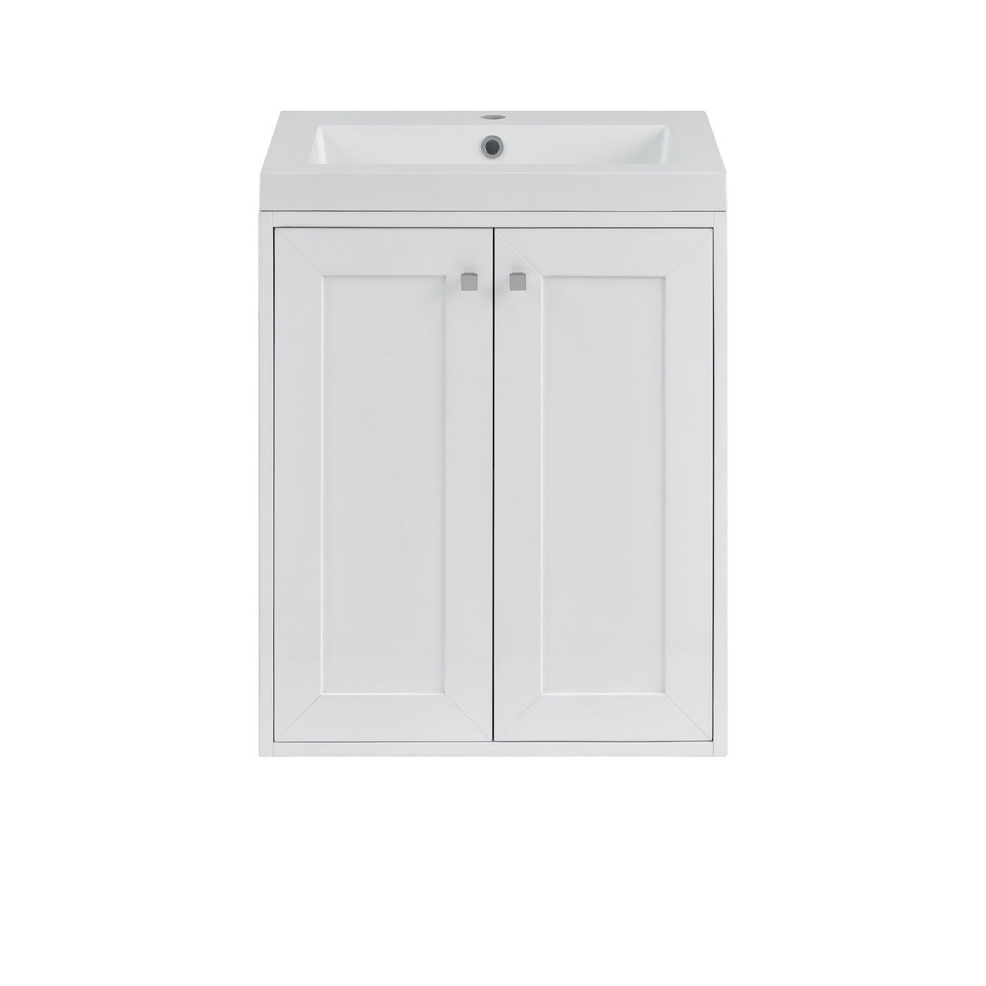 James Martin Chianti 24" Single Bathroom Vanity, Glossy White, view 38